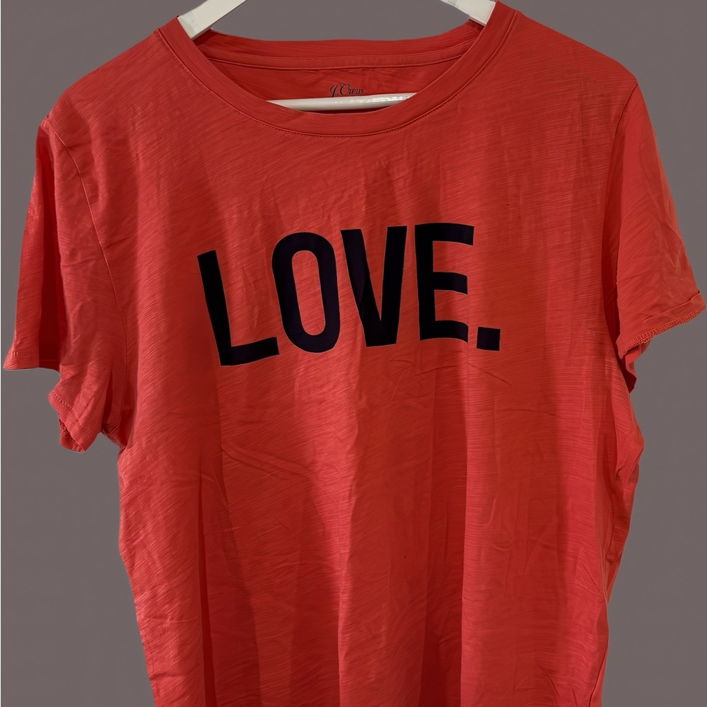 J. Crew “Love” T-Shirt